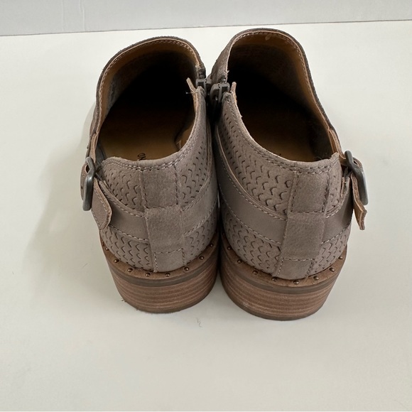 Lucky Brand Women's GAHIRO2 Ankle Bootie Boots Tan Leather Size 7 - Picture 4 of 6